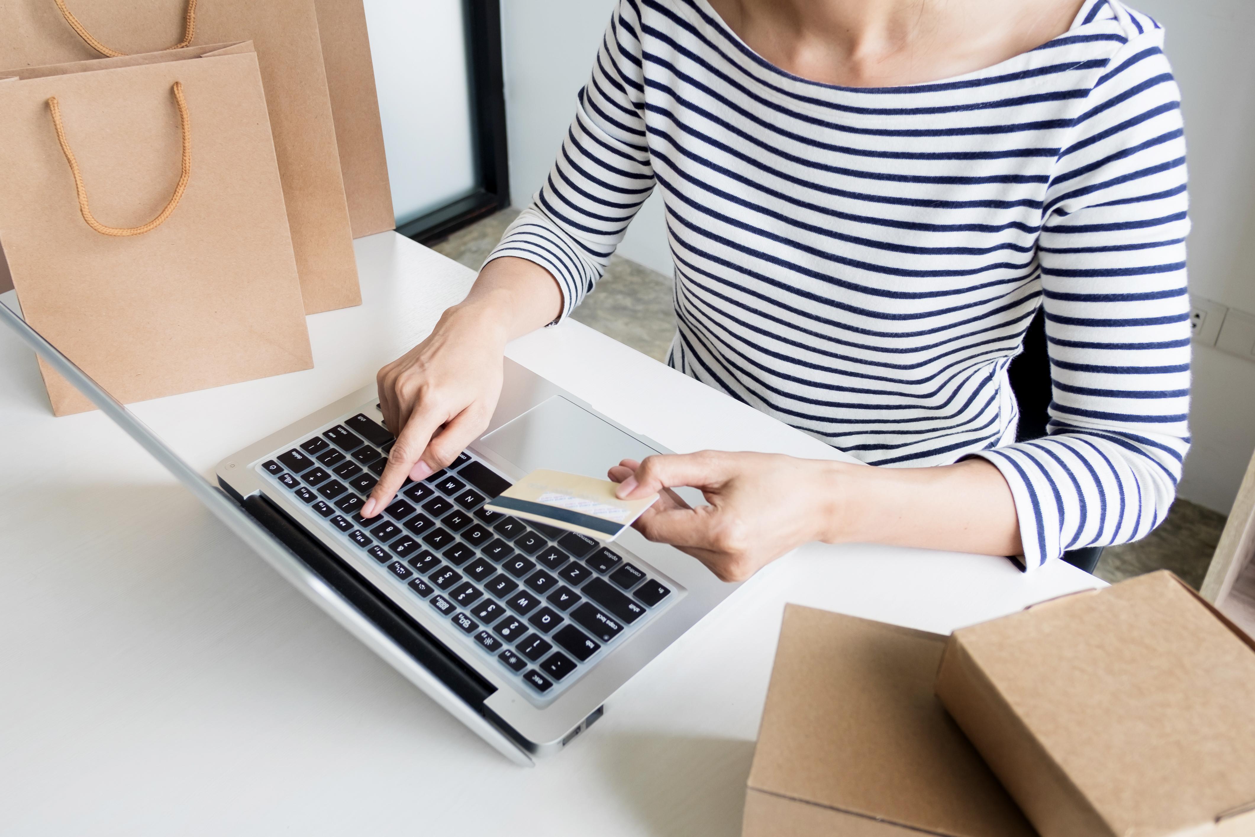 Image of a thriving online store showcasing various products